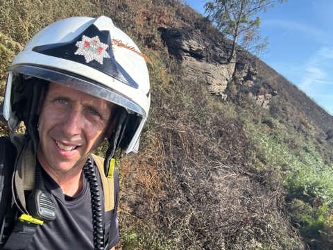 on call firefighter Mike 
