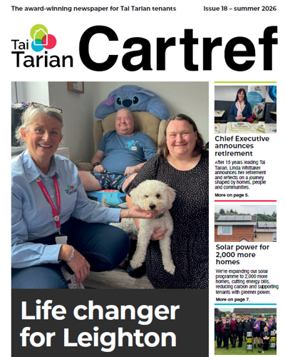 Front cover Cartref - Summer 2026