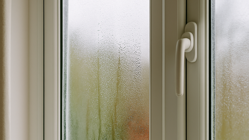 Condensation on a window