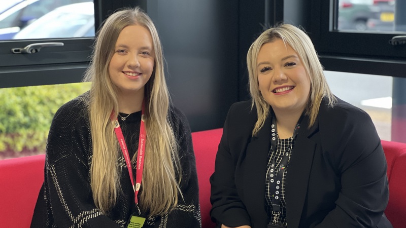 Two members of our FIT team