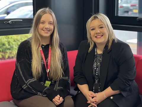 Two members of our FIT team